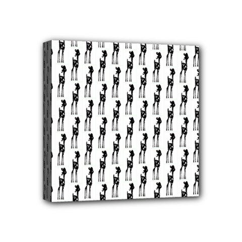 Shiny Knot Mini Canvas 4  X 4  (stretched)