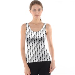 Shiny Knot Tank Top