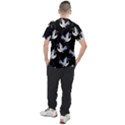 Crane Pattern Men s Sport Top View2