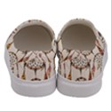 Coloured Dreamcatcher Background Men s Canvas Slip Ons View4
