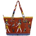 Ancient Egyptian Religion Seamless Pattern Full Print Shoulder Bag View2