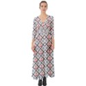 Seamless Pattern With Cross Lines Steering Wheel Anchor Button Up Boho Maxi Dress View1