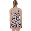 Gems Tie Front Two Piece Tankini View2