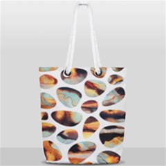 Gems Full Print Rope Handle Tote (small)