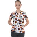 Gems Short Sleeve Zip Up Jacket View1