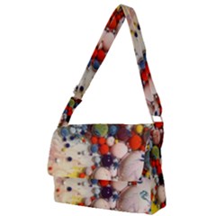 Colorful Choas Full Print Messenger Bag (l)