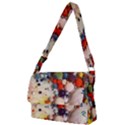 Colorful Choas Full Print Messenger Bag (L) View1