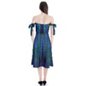 Glowleafs Shoulder Tie Bardot Midi Dress View2