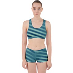 Blue Strips Work It Out Gym Set by Sparkle
