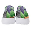 Zigzag Waves Women s Slip On Sneakers View4