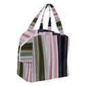Satin Strips Boxy Hand Bag View3
