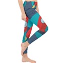 Rocket With Science Related Icons Image Lightweight Velour Classic Yoga Leggings View4