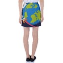 Spaceship Design Tennis Skirt View2