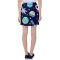 Space Seamless Pattern Tennis Skirt View2