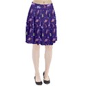 Space Seamless Pattern Pleated Skirt View1