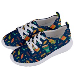 Brazil Musical Instruments Seamless Carnival Pattern Women s Lightweight Sports Shoes