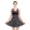 Math Equations Formulas Pattern Reversible Skater Dress View1