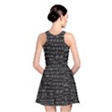 Math Equations Formulas Pattern Reversible Skater Dress View2