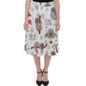 Seamless Pattern With Cute Sloths Sleep More Classic Midi Skirt View1