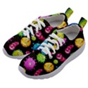 Seamless Background With Colorful Virus Kids Athletic Shoes View2