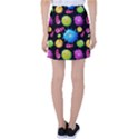 Seamless Background With Colorful Virus Tennis Skirt View2