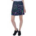 Math Linear Mathematics Education Circle Background Tennis Skirt View1