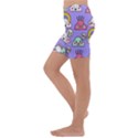 Cloud Seamless Pattern Kids  Lightweight Velour Capri Yoga Leggings View2
