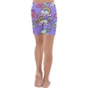 Cloud Seamless Pattern Kids  Lightweight Velour Capri Yoga Leggings View4