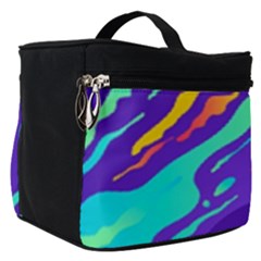 Multicolored Abstract Background Make Up Travel Bag (small) by Vaneshart