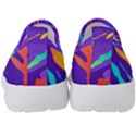 Multicolored Abstract Background Kids  Slip On Sneakers View4