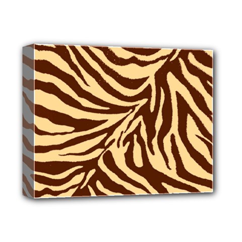 Zebra 2 Deluxe Canvas 14  X 11  (stretched)