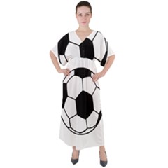 5b2fb95fc4cbc8 66228713-(1) V-neck Boho Style Maxi Dress