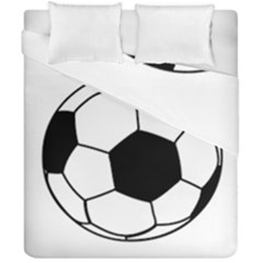 Soccer Lovers Gift Duvet Cover Double Side (california King Size)