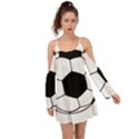 Soccer Lovers Gift Kimono Sleeves Boho Dress View1