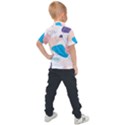 Hand drawn abstract organic shapes background Kids  Polo Tee View2