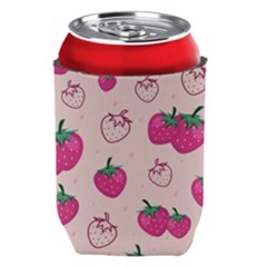 Seamless-strawberry-fruit-pattern-background Can Holder