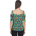 Vector-illustration-seamless-pattern-with-cartoon-duck Cutout Shoulder Tee View2