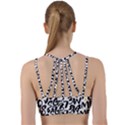 Letters-pattern Line Them Up Sports Bra View2