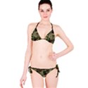 Abstract vector military camouflage background Classic Bikini Set View3