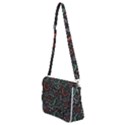 Seamless-vector-pattern-with-watermelons-mint -- Shoulder Bag with Back Zipper View2
