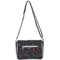 Seamless-vector-pattern-with-watermelons-mint -- Shoulder Bag with Back Zipper View3