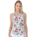Seamless-vector-pattern-with-watermelons-mint Women s Basketball Tank Top View1