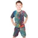 Flower Dna Kids  Tee and Shorts Set View1