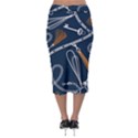 Chains seamless pattern Midi Pencil Skirt View2