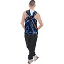 Chains seamless pattern Men s Sleeveless Hoodie View2
