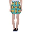 Taco drawing background mexican fast food pattern Tennis Skirt View2