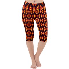 Rby-189 Lightweight Velour Cropped Yoga Leggings
