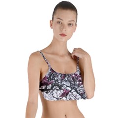 Saucer Magnolia Tree Layered Top Bikini Top 