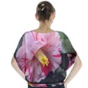 Striped Pink Camellia II Batwing Chiffon Blouse View2