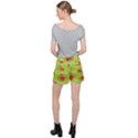 Seamless background with watermelon slices Ripstop Shorts View2